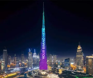 Advertise on Burj Khalifa