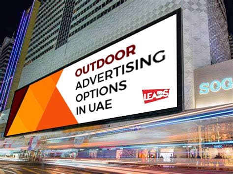 Outdoor advertising options in UAE